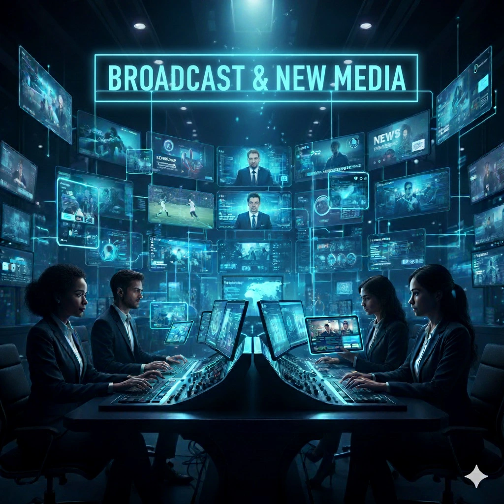 BROADCAST & NEWS MEDIA